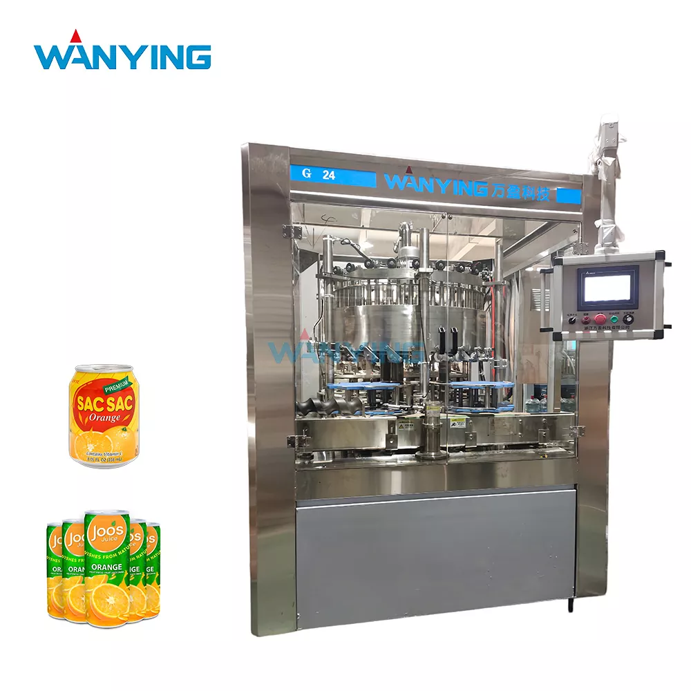 Máy làm bột trái cây cho lon nhôm